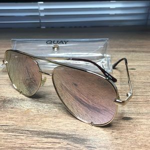 Quay x Desi High Key Gold Shades ✨